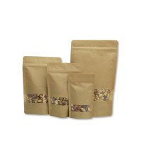 Food grade stand up paper packaging bag