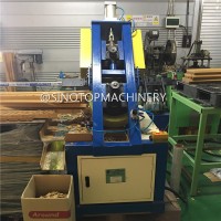 Steel reel edge protection continuous v notching machine